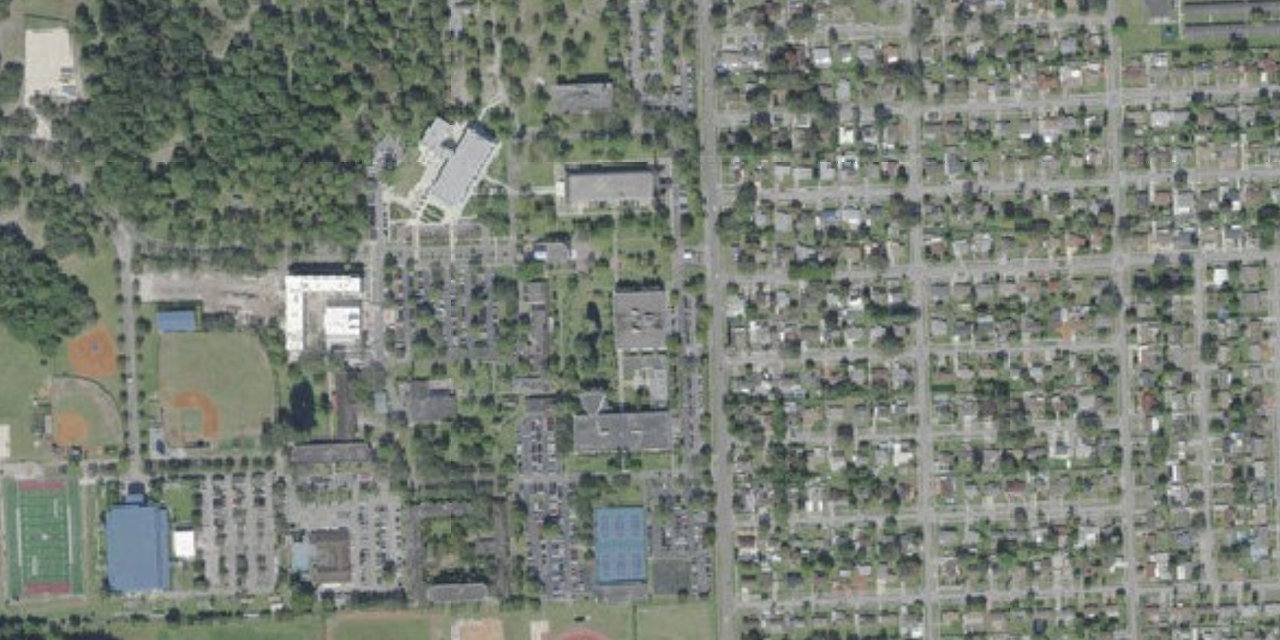 Aerial view of St. Thomas University