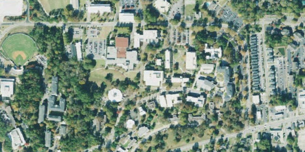 Aerial view of University of West Georgia