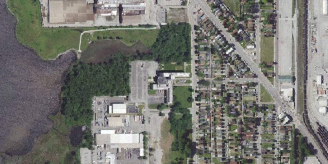Aerial view of Calumet College of Saint Joseph