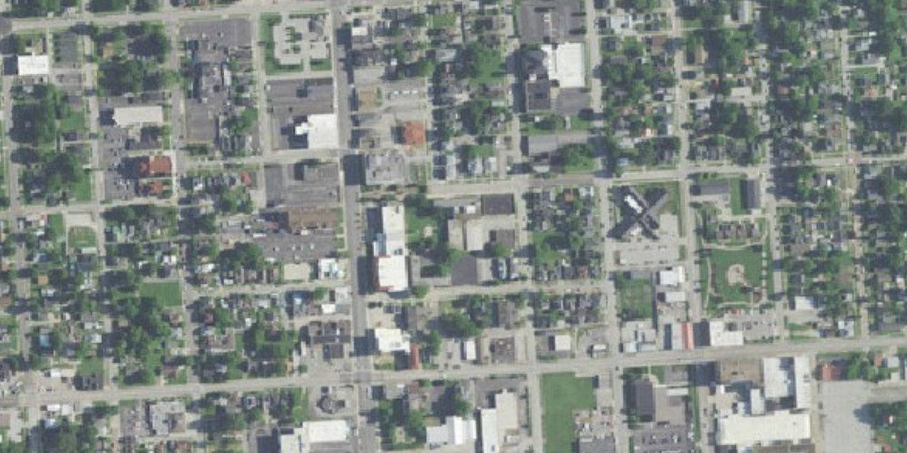 Aerial view of Brescia University