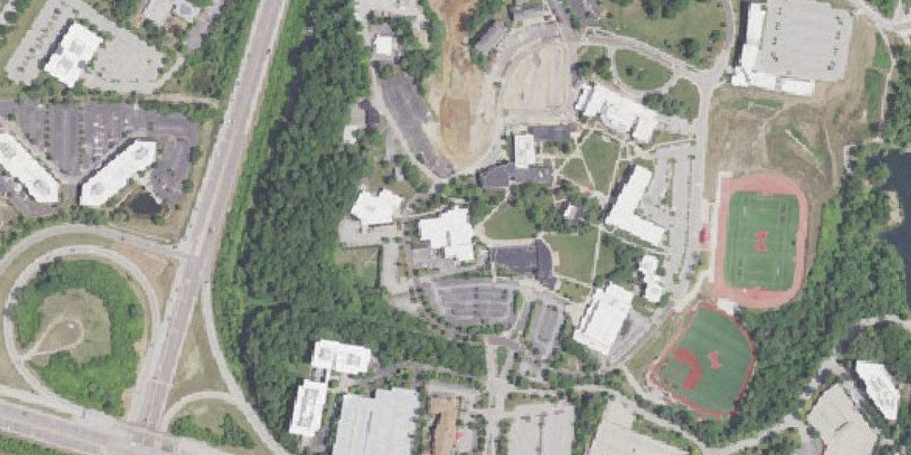 Aerial view of Maryville University of Saint Louis