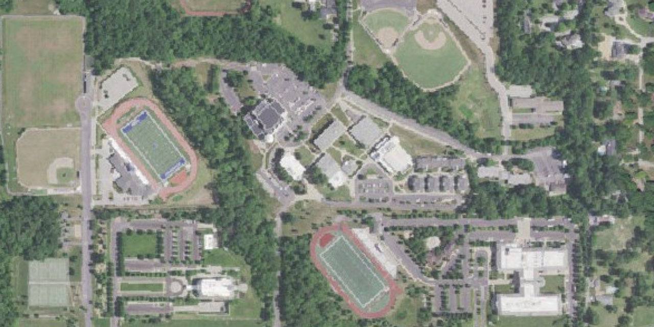 Aerial view of Missouri Baptist University