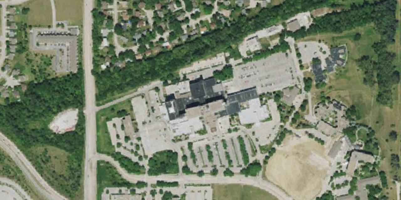 Aerial view of CHI Health School of Radiologic Technology