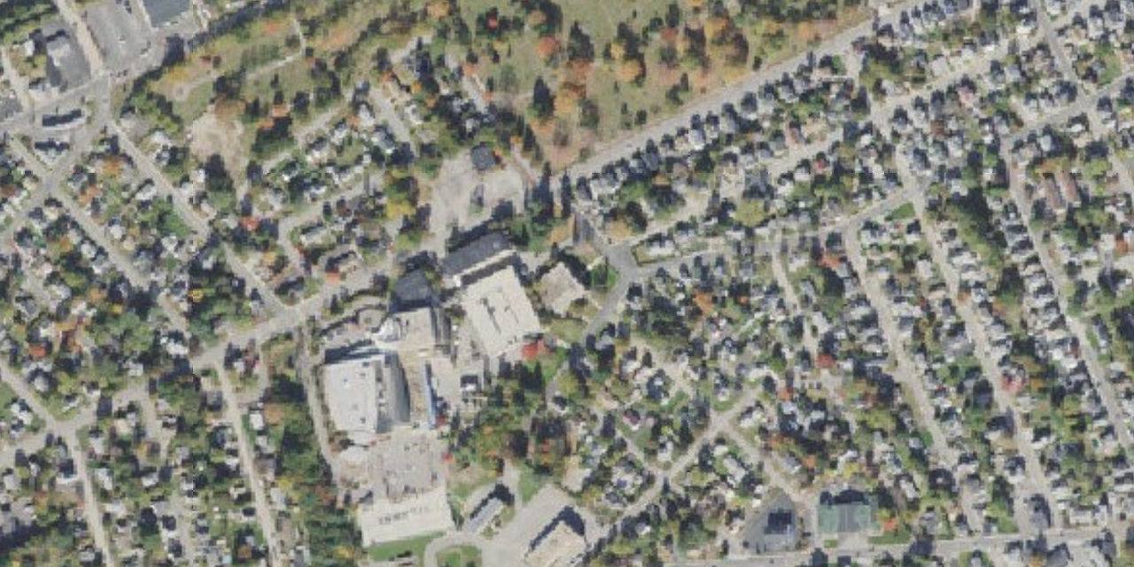 Aerial view of St Joseph School of Nursing