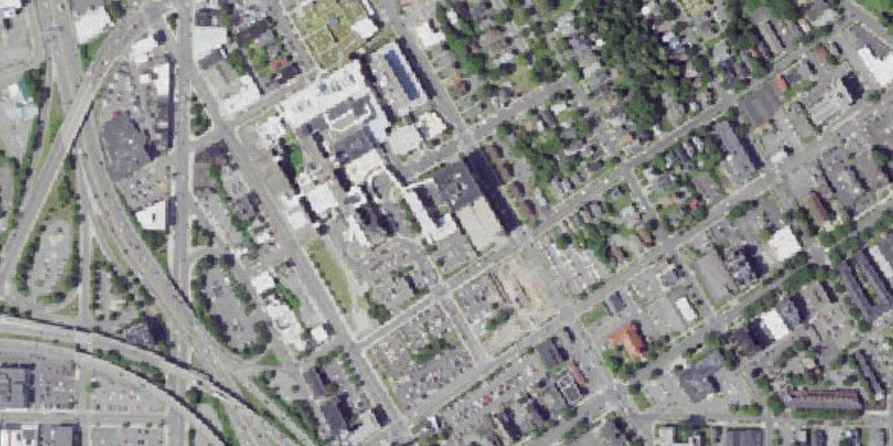 Aerial view of St. Joseph's College of Nursing