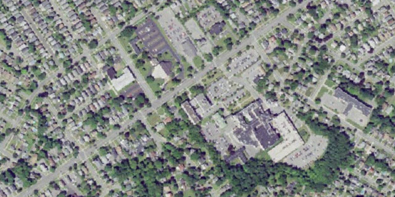 Aerial view of Saint Elizabeth College of Nursing