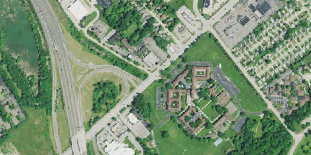 Aerial view of Saint Mary Seminary and Graduate School of Theology