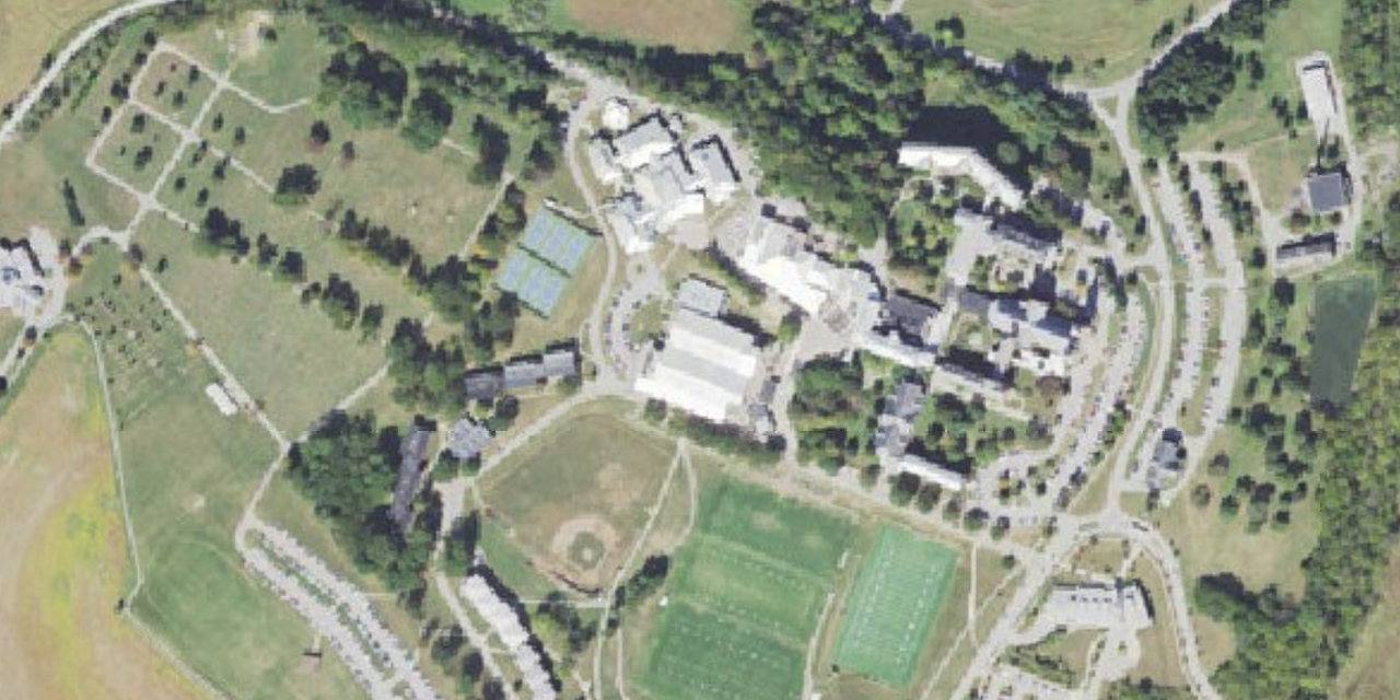 Aerial view of Saint Vincent Seminary