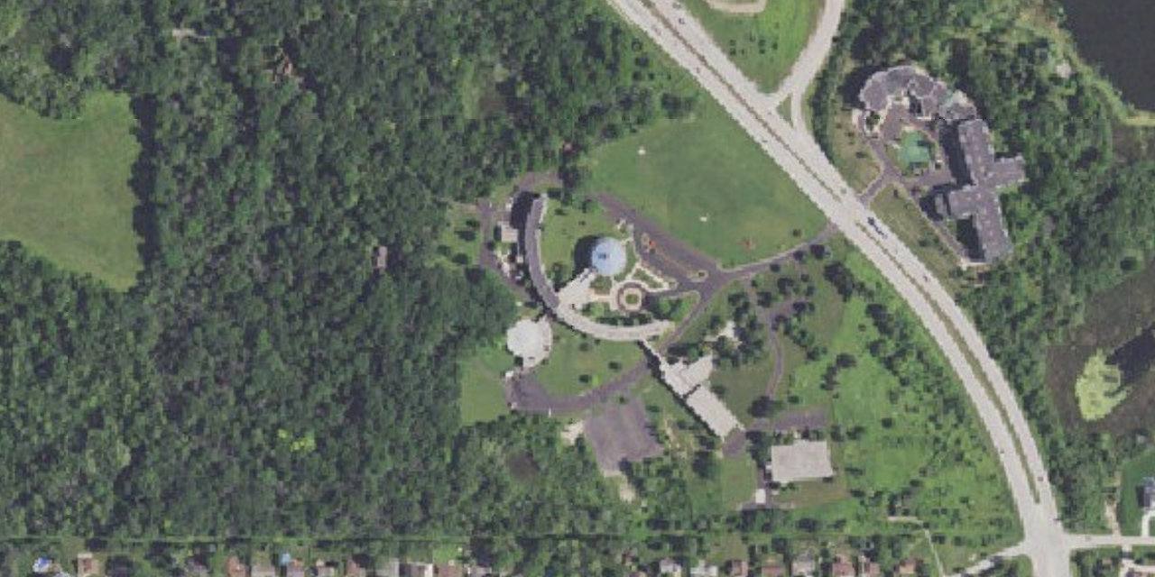 Aerial view of Sacred Heart Seminary and School of Theology