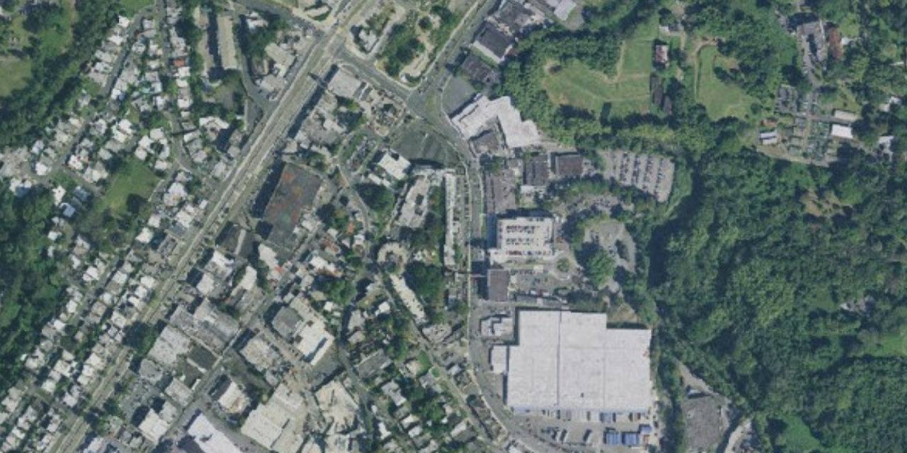 Aerial view of Universidad Ana G. Mendez-Cupey Campus