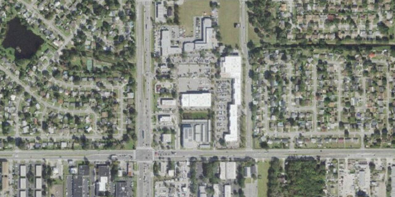 Aerial view of Ana G. Mendez University