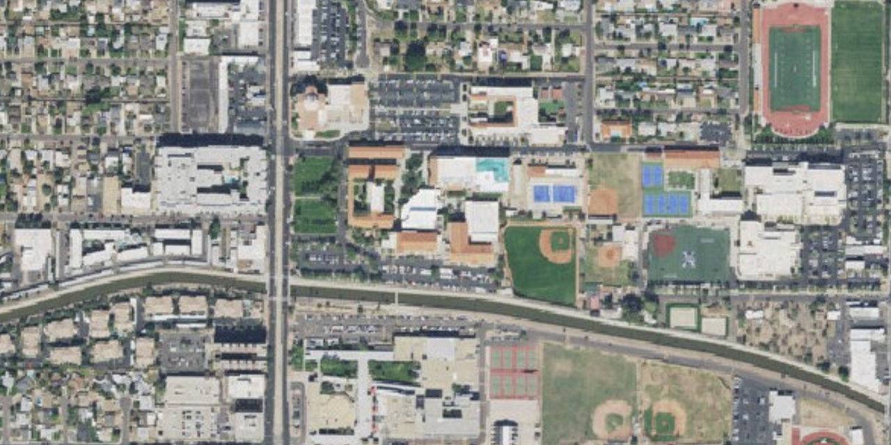 Aerial view of Brophy College Preparatory