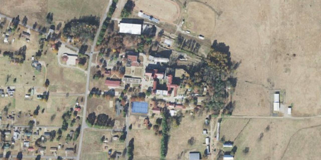 Aerial view of Subiaco Academy