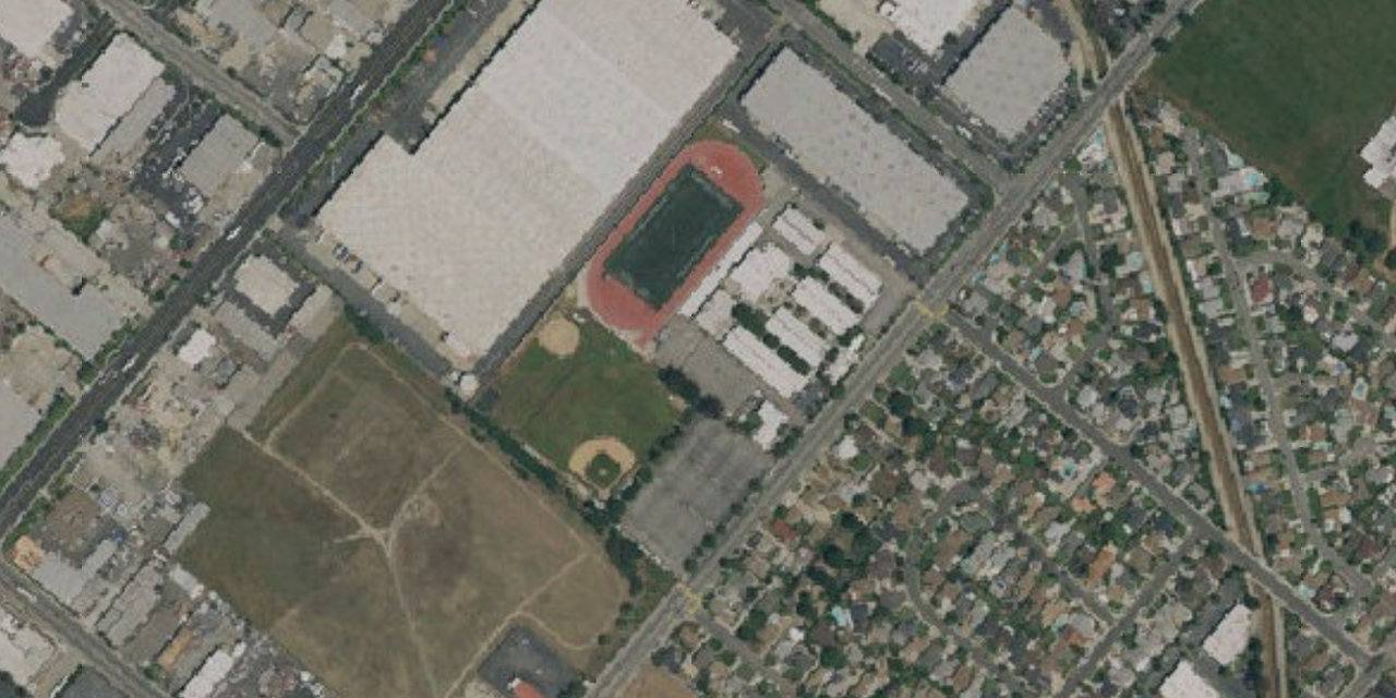 Vista aérea de St. Paul High School