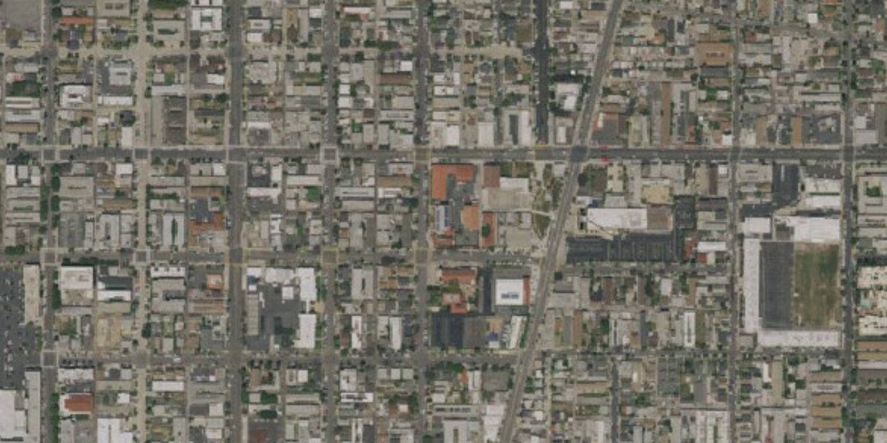 Aerial view of St. Anthony High School