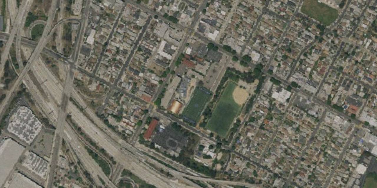 Aerial view of Bishop Mora Salesian