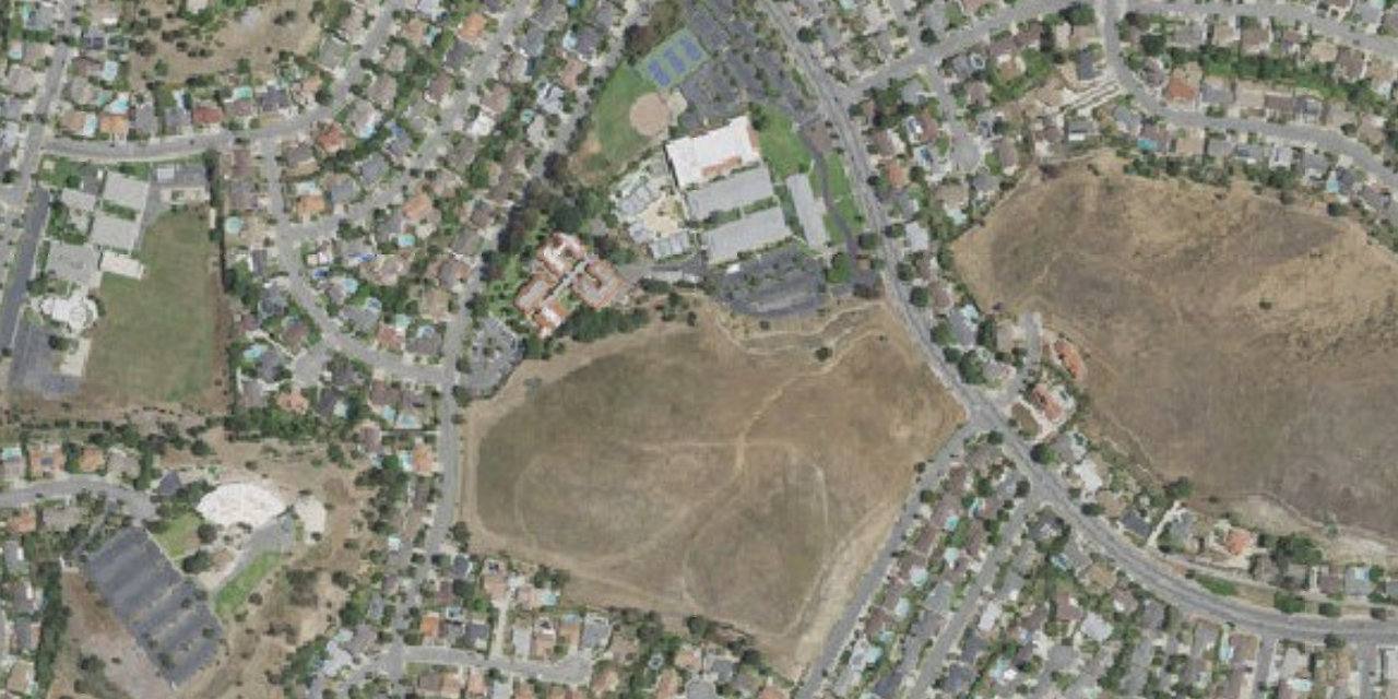 Aerial view of La Reina High School