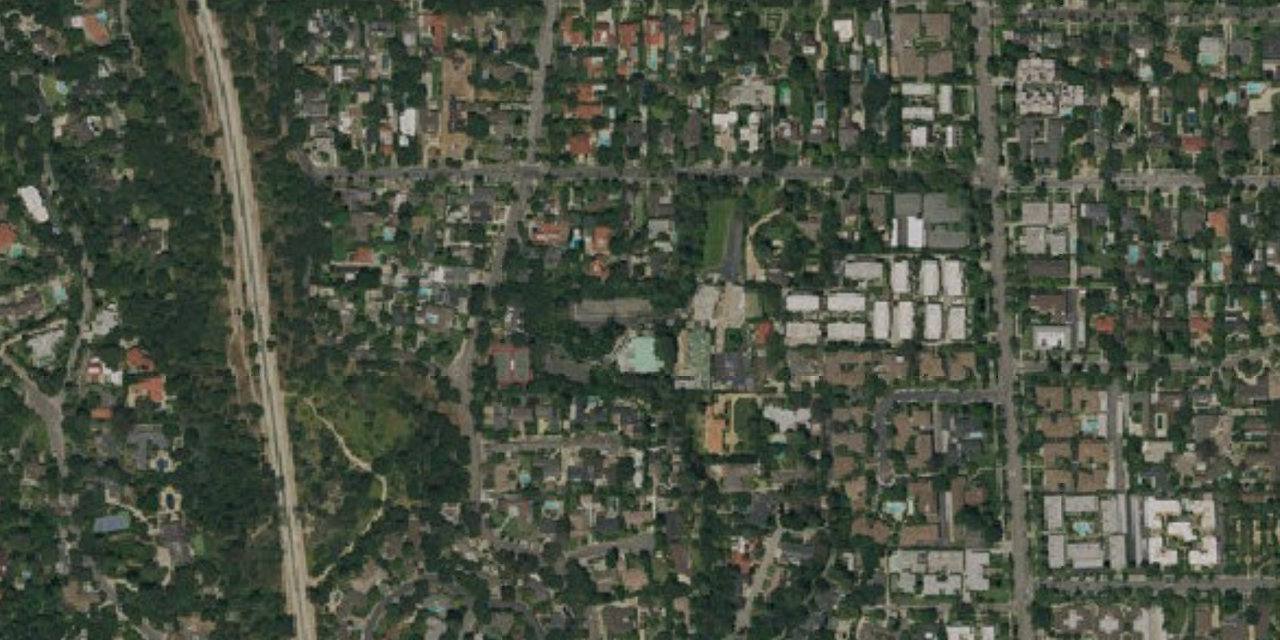 Aerial view of Mayfield Senior School