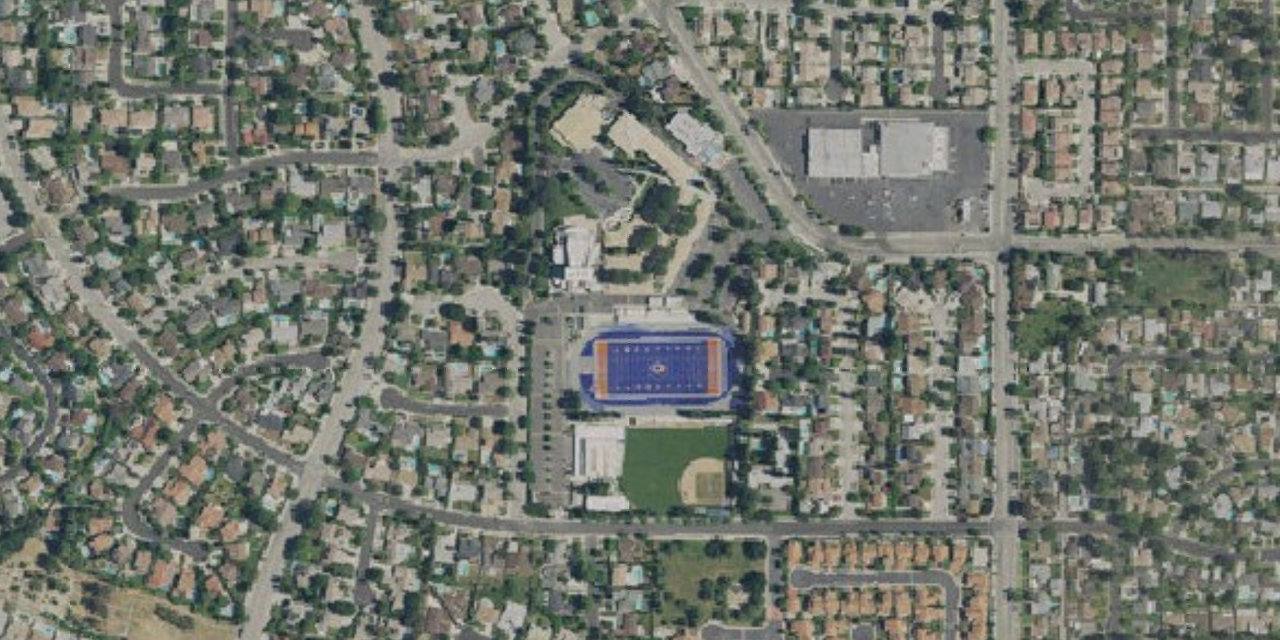 Aerial view of Chaminade College Preparatory-High School