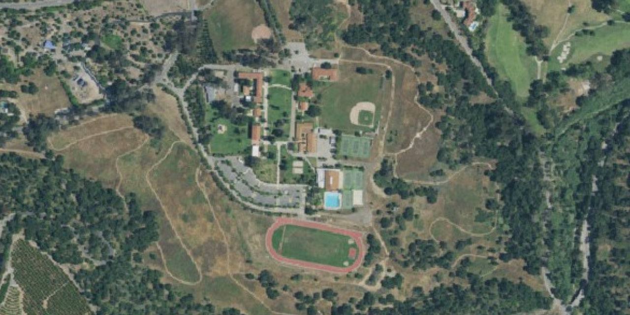 Aerial view of Villanova Preparatory School