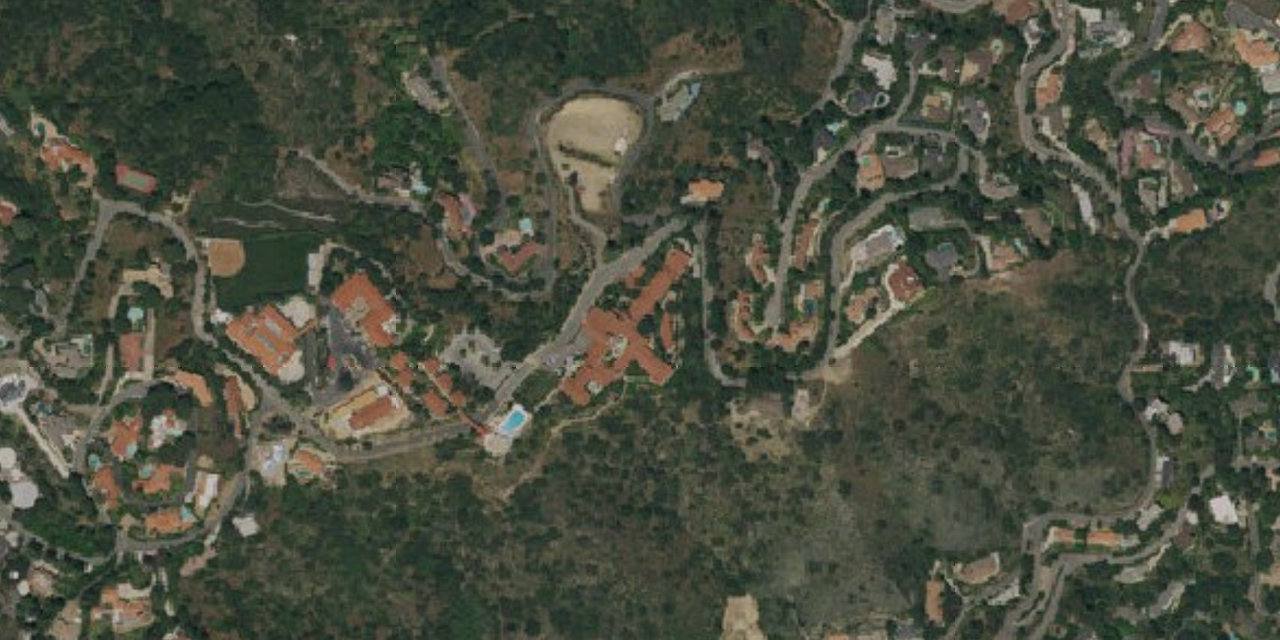 Aerial view of Flintridge Sacred Heart Academy