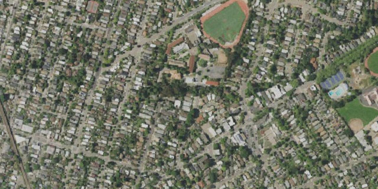 Aerial view of St. Mary's College High School