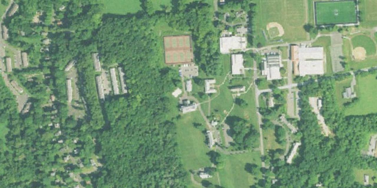 Aerial view of Canterbury School