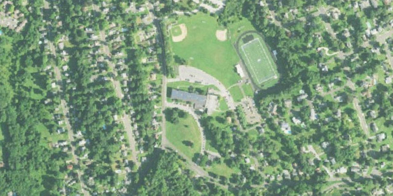 Aerial view of Immaculate High School