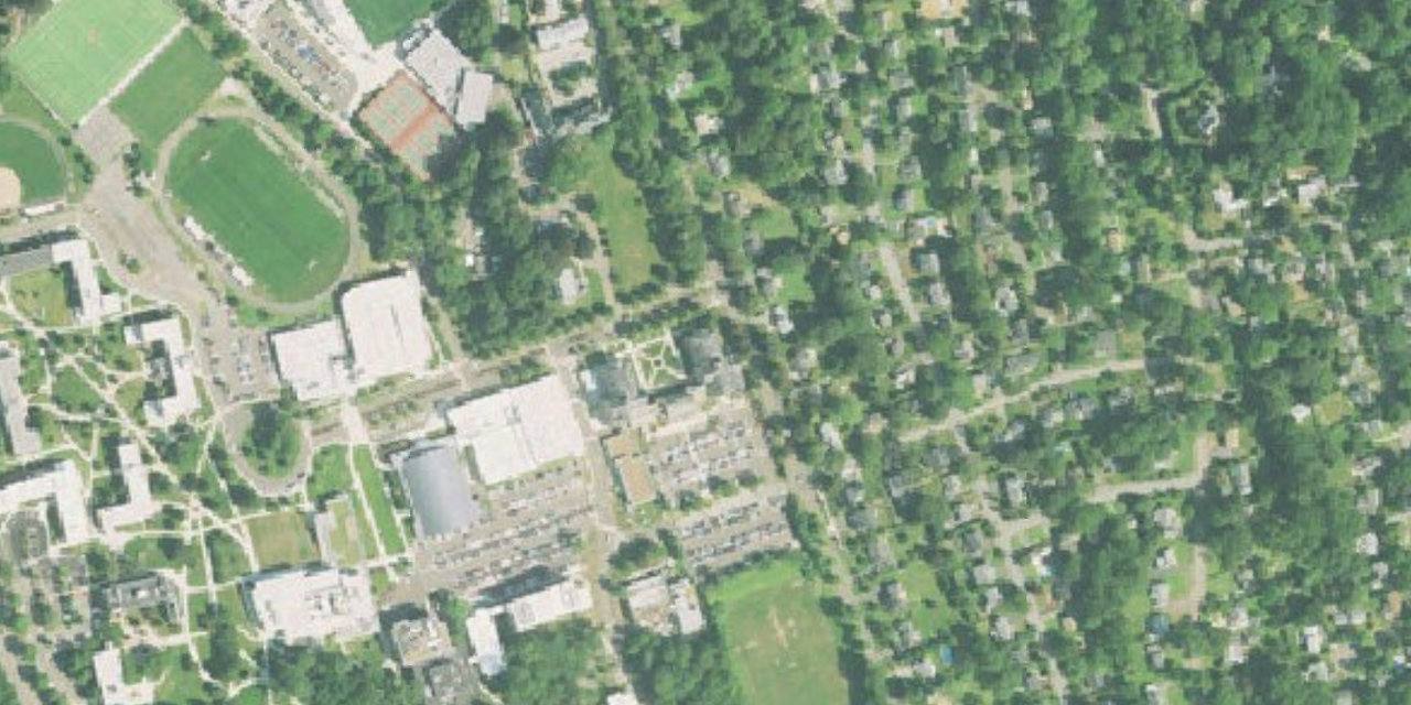 Aerial view of Fairfield College Preparatory