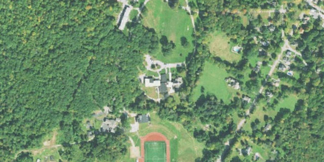 Aerial view of Marianapolis Prep School