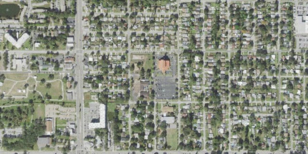 Aerial view of Morning Star School