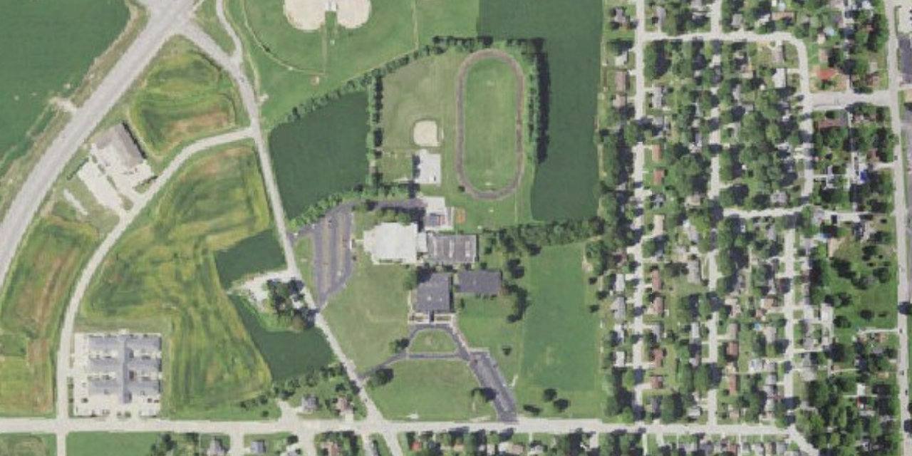 Aerial view of Gibault Catholic