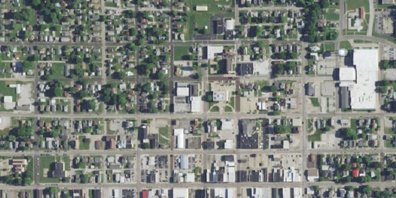 Aerial view of Washington Catholic Schools
