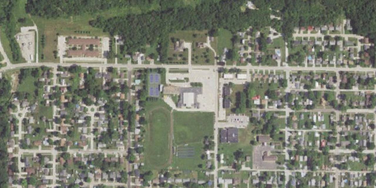 Aerial view of Holy Trinity Catholic Schools