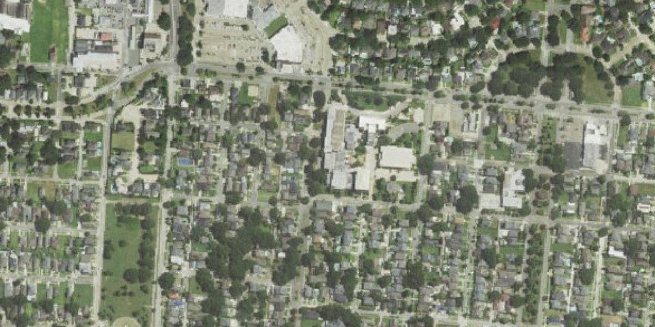 Aerial view of Mount Carmel Academy