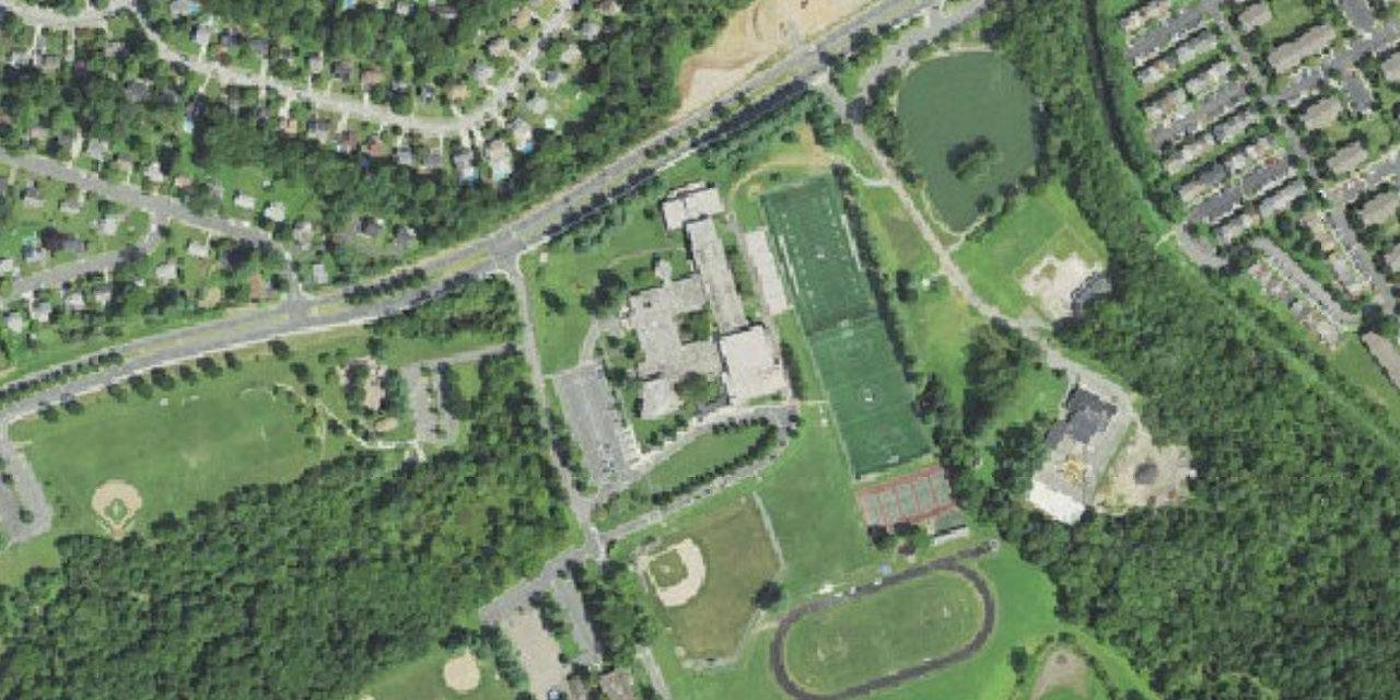 Aerial view of John Carroll School