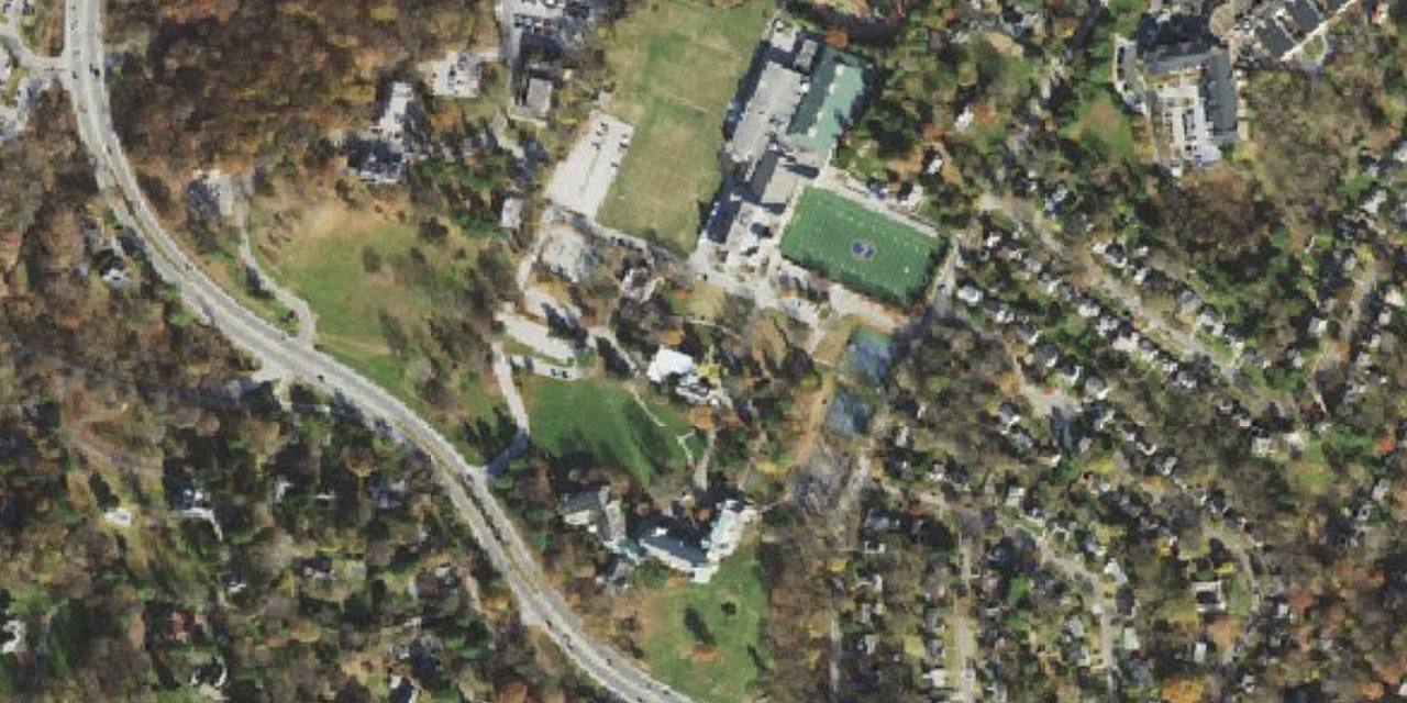 Aerial view of Loyola Blakefield