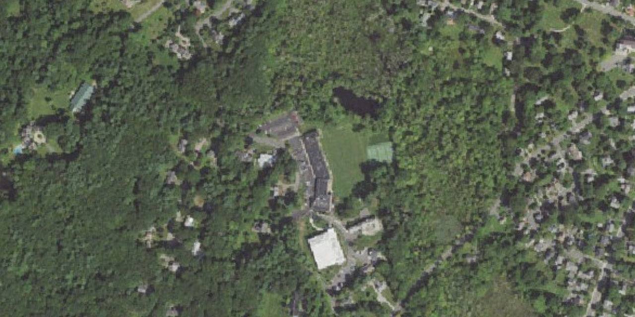 Aerial view of Ursuline Academy