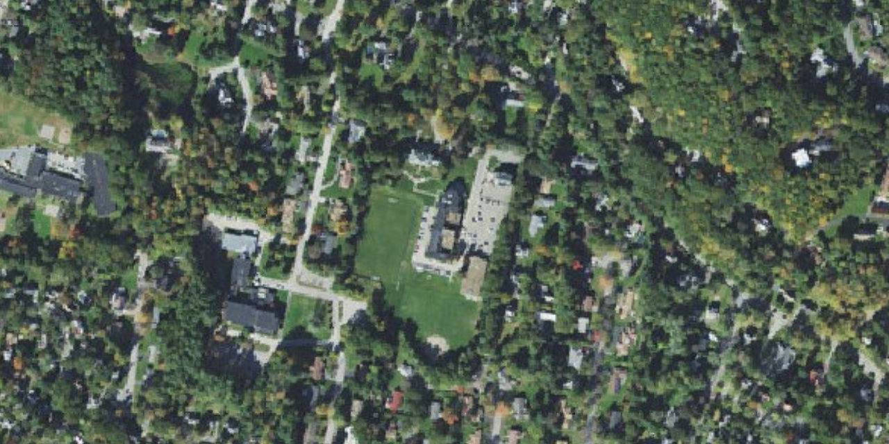 Aerial view of Notre Dame Academy