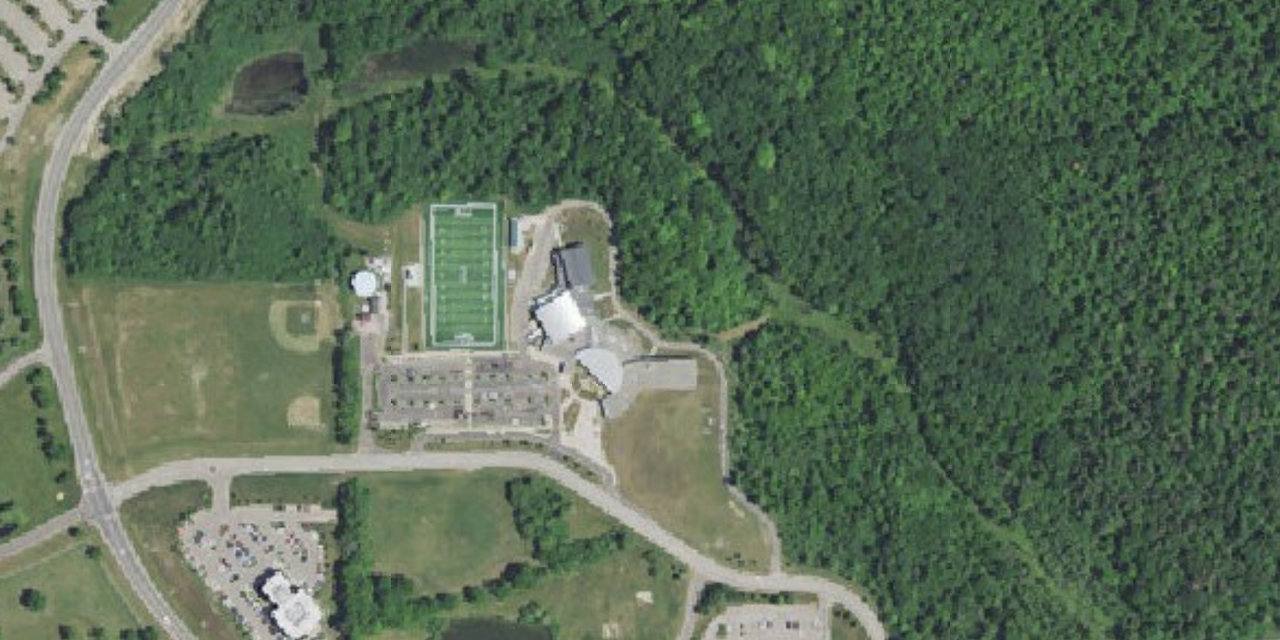 Aerial view of Fr. Gabriel Richard High School