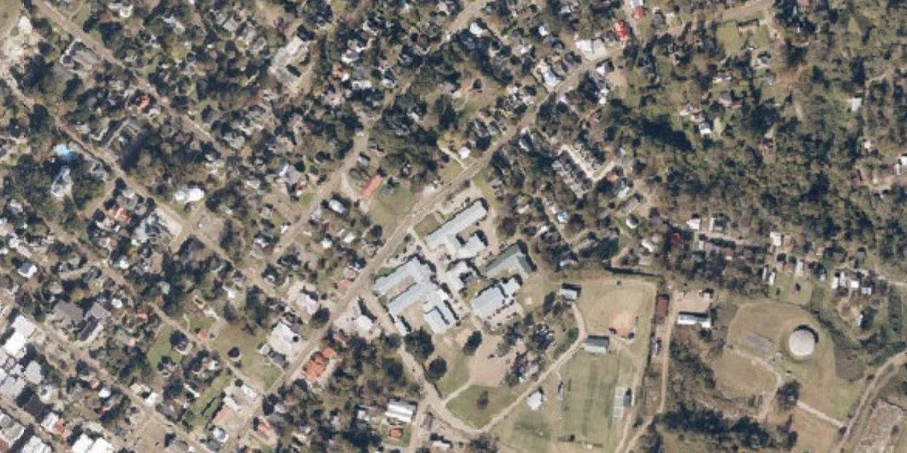 Aerial view of Cathedral School