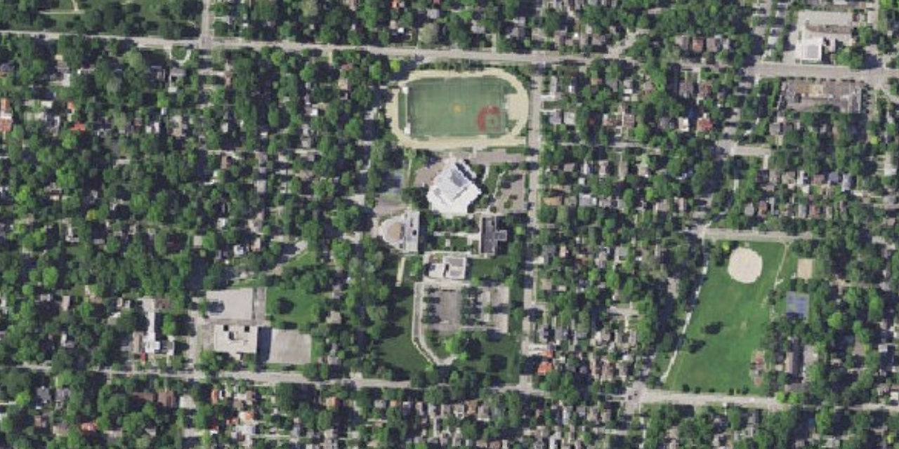 Aerial view of St. Teresa's Academy