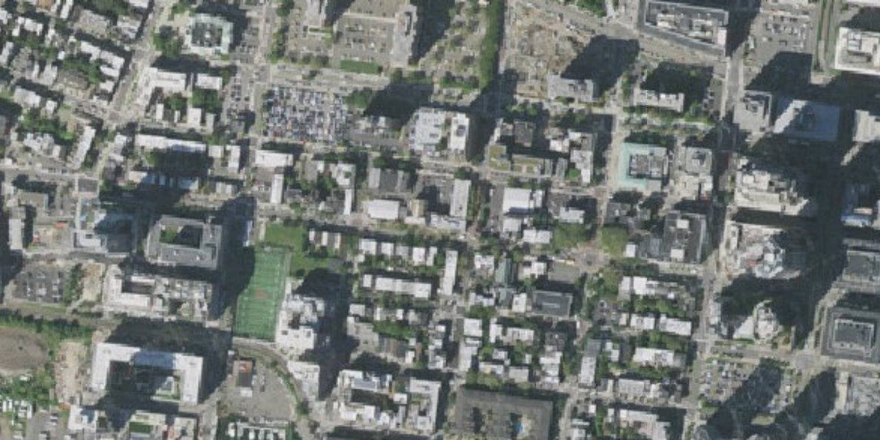 Aerial view of St. Peter's Preparatory School
