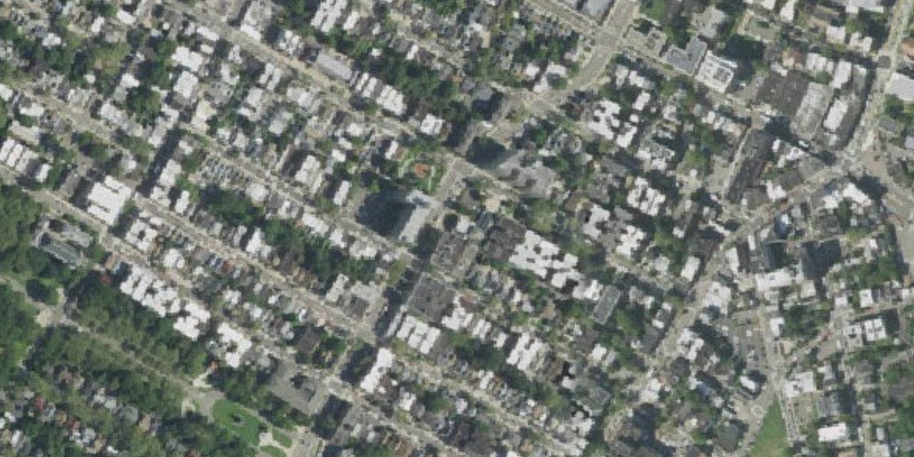 Aerial view of St. Dominic Academy