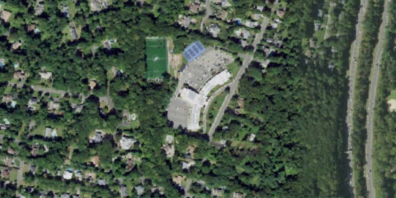 Vista aérea de Immaculate Heart Academy