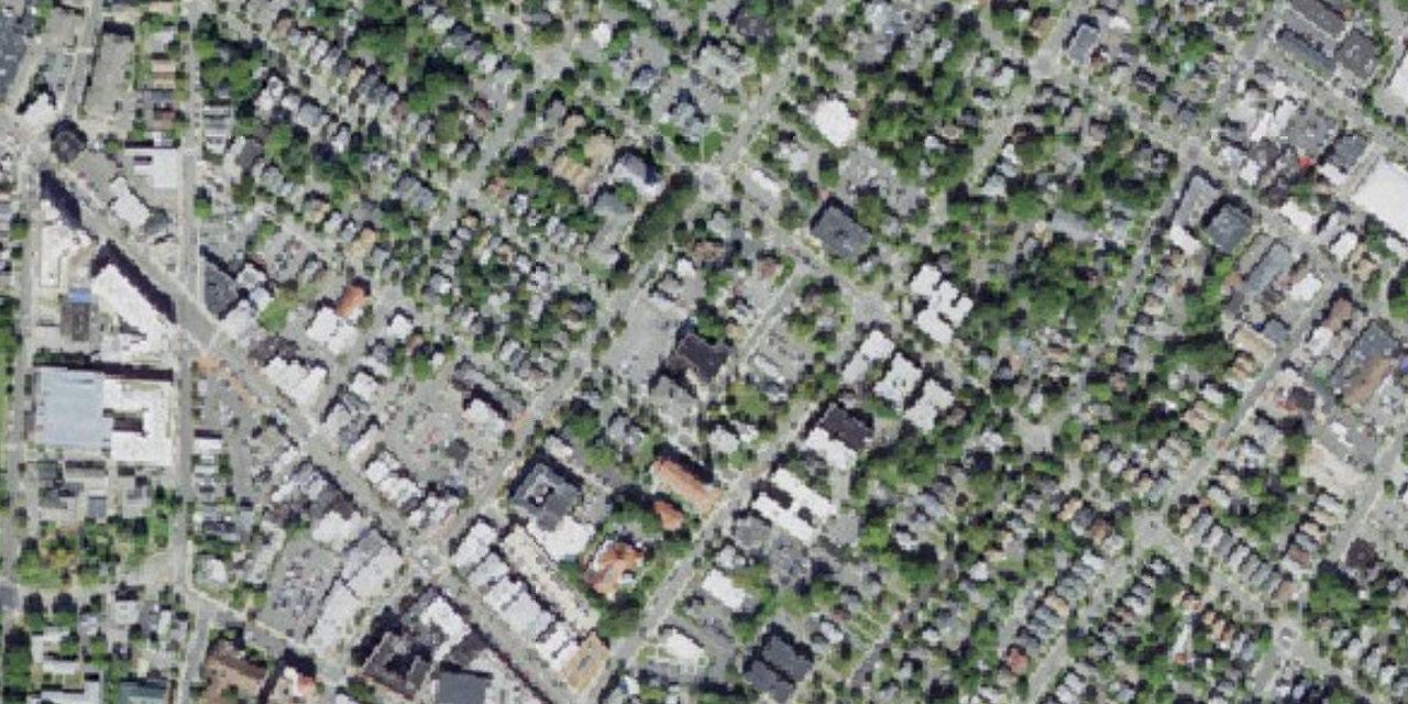 Aerial view of Immaculate Conception High School