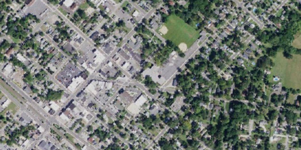 Aerial view of St. Joseph Academy