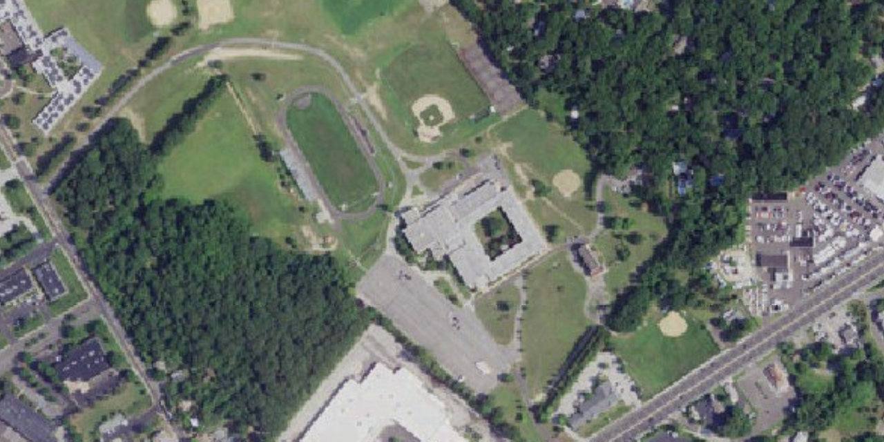 Aerial view of Holy Cross Preparatory Academy