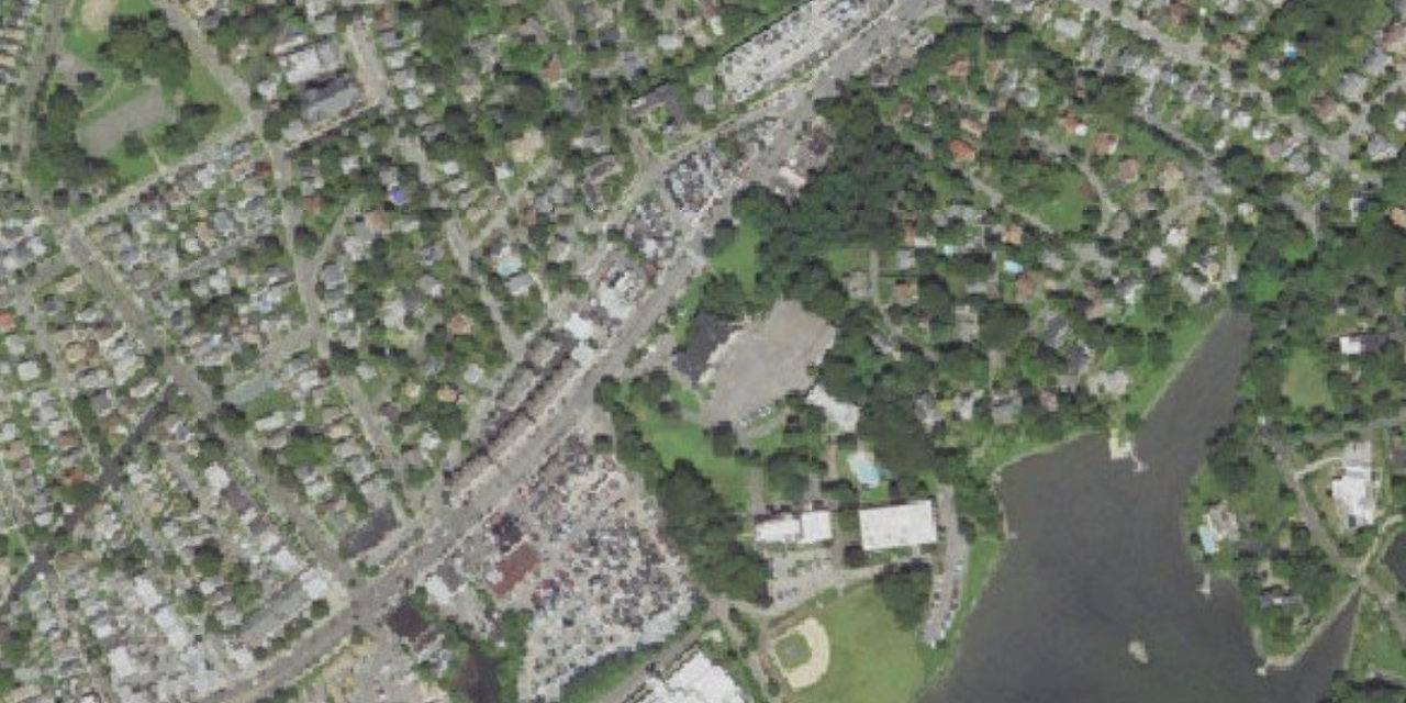 Aerial view of Salesian High School