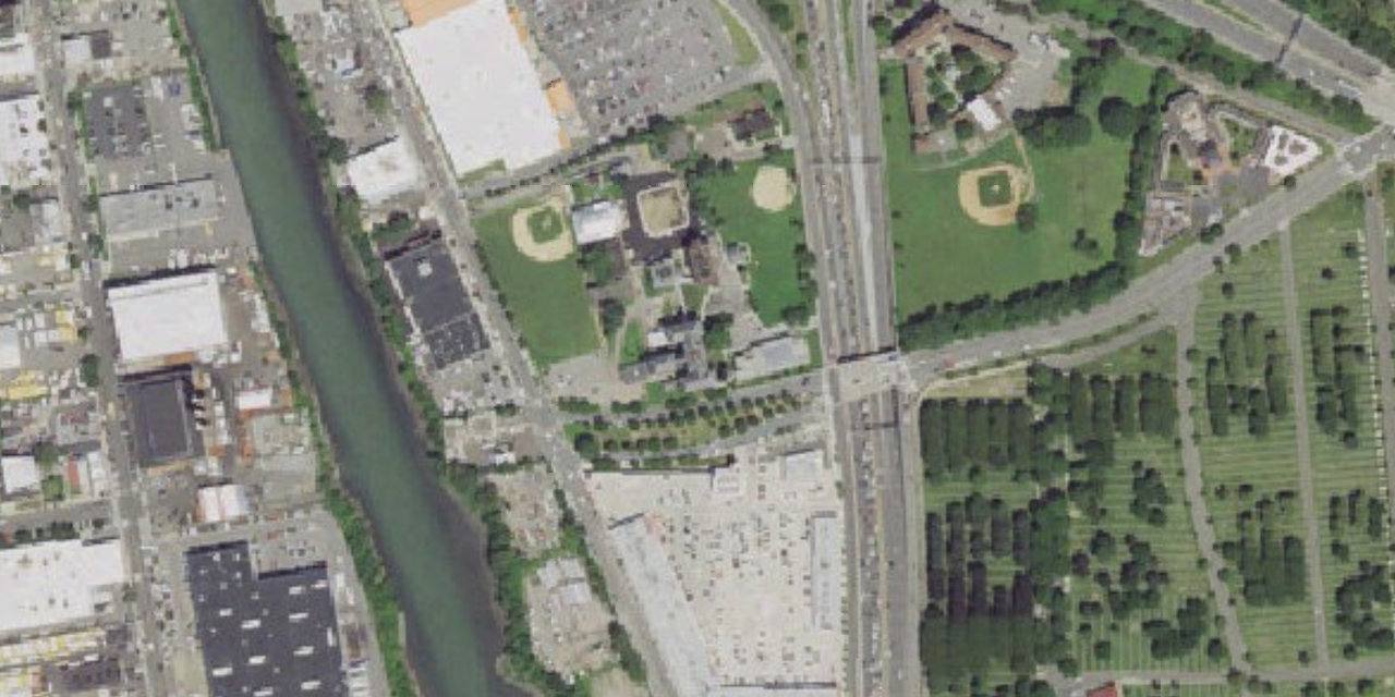 Aerial view of Msgr. Scanlan High School